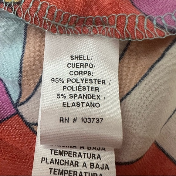 NWT Donna Morgan Maisie Pleated Maxi Sundress Aqua Citrus size 8 - Picture 14 of 15